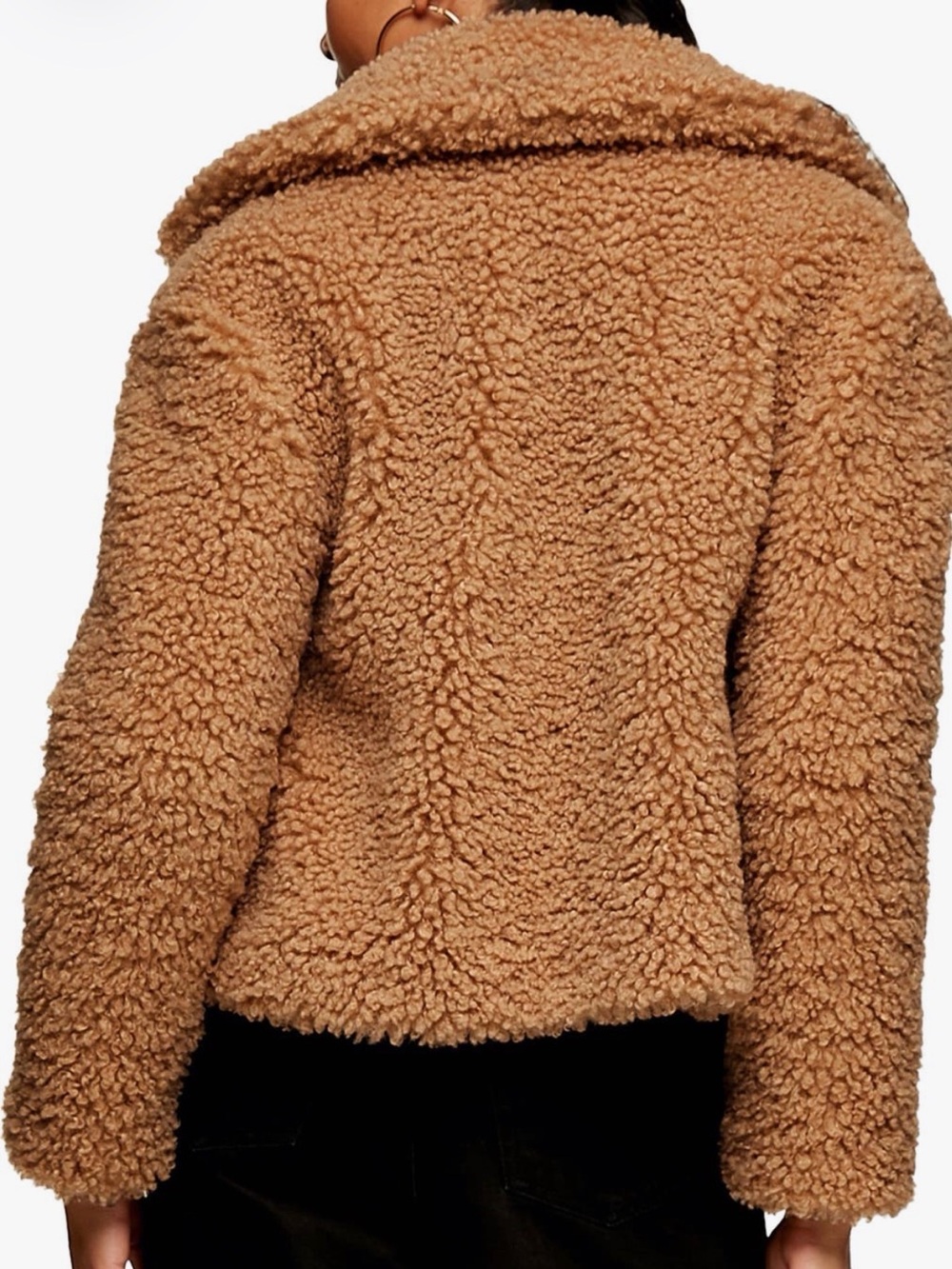 Topshop Teddy Jacket - Picture 3 of 6
